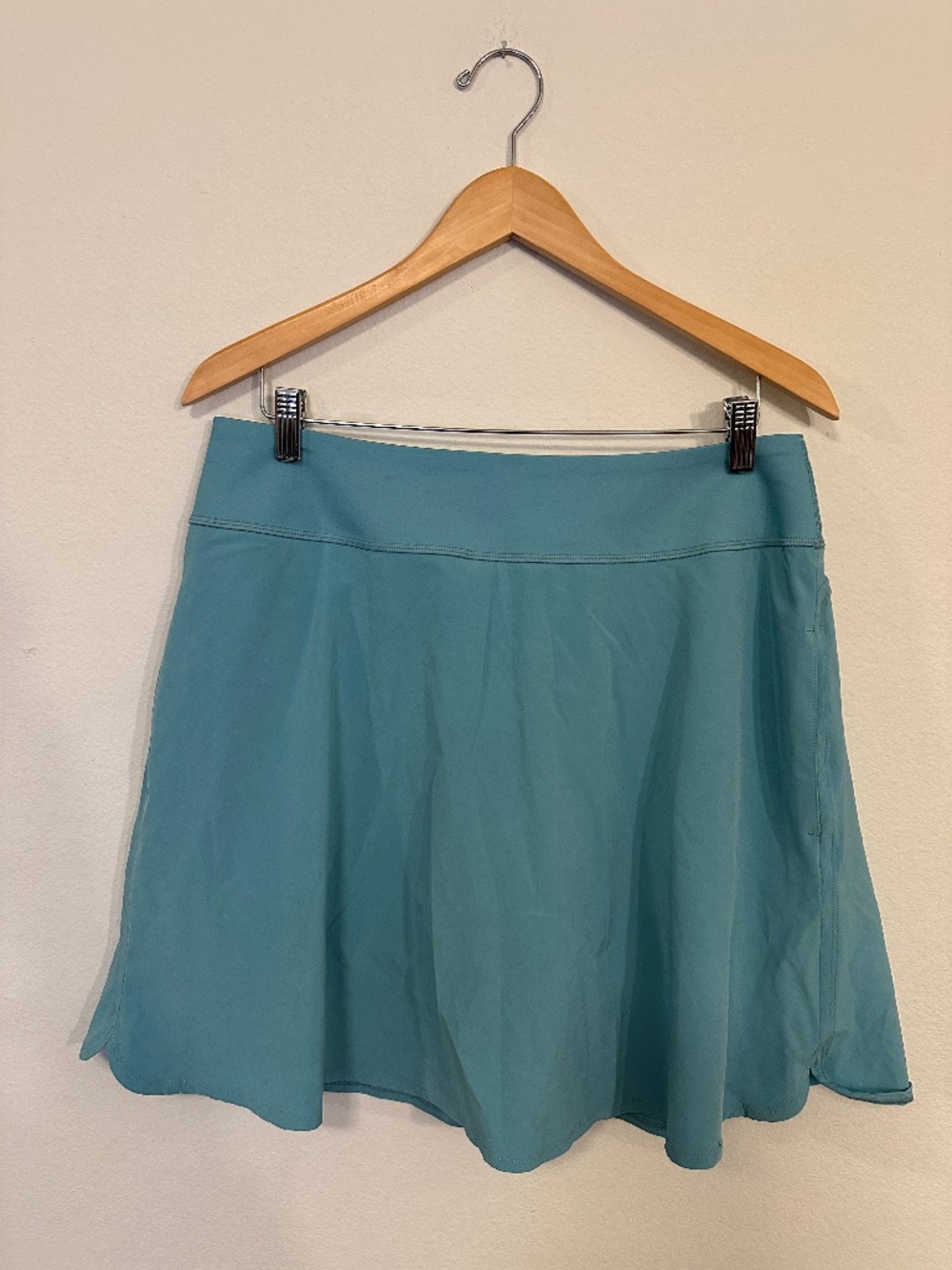 PUMA Teal Athletic Skort Built-In Shorts Women's L Golf Tennis